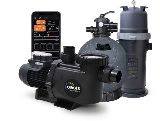 SEO title preview: Oasis Aquatics - Filter, Chlorinator & Controller